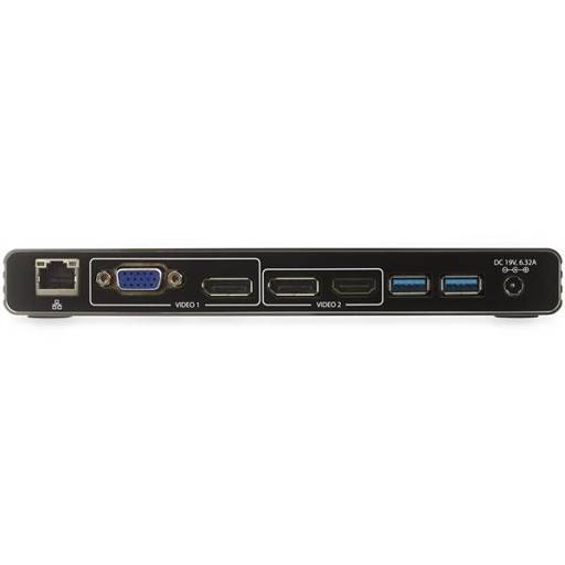 DOCKING STATION STARTECH.COM THUNDERBOLT 3 HDMI x2 DP x1 VGA x1 USB 3.0 x2 RJ-45 GIGABIT4