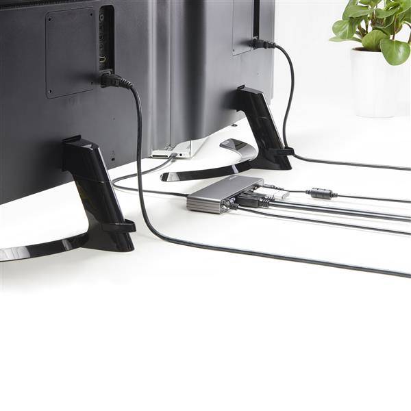 DOCKING STATION STARTECH.COM THUNDERBOLT 3 HDMI x2 DP x1 VGA x1 USB 3.0 x2 RJ-45 GIGABIT6