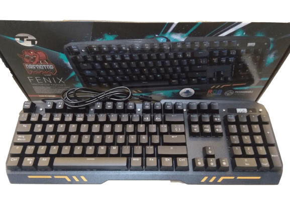TECLADO GAMER MECÁNICO FÉNIX RGB TARGET TT-KBRGB92