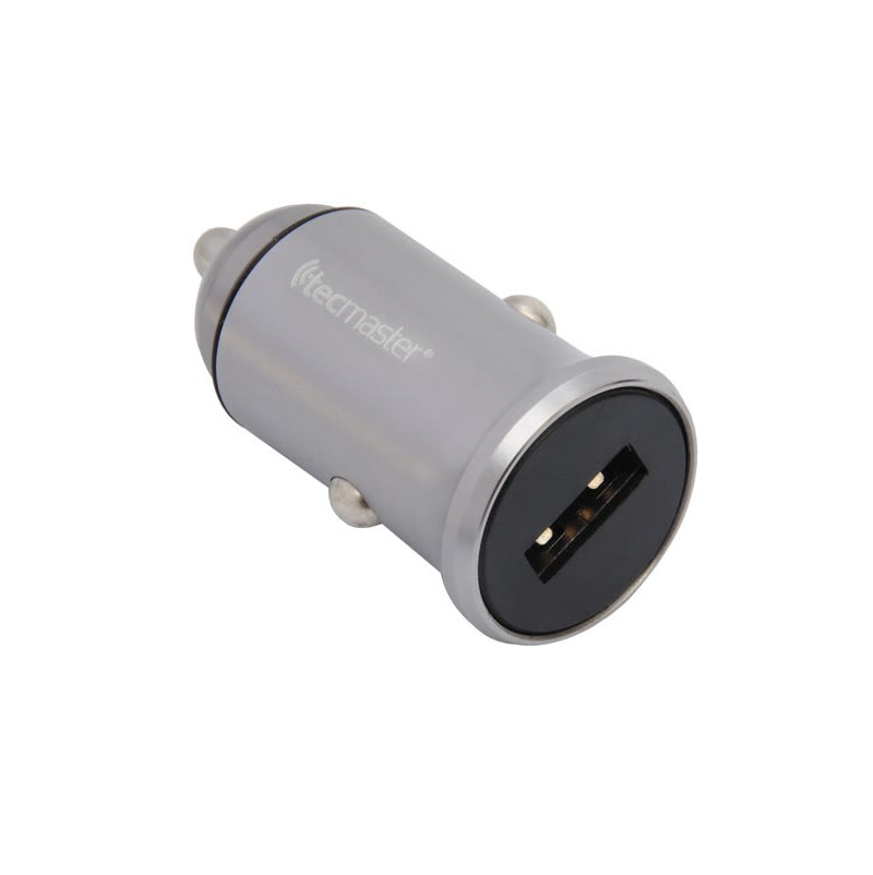 CARGADOR DE AUTO TECMASTER 1 PUERTO USB CARGA RÁPIDA 18W 3A TM-200527 0
