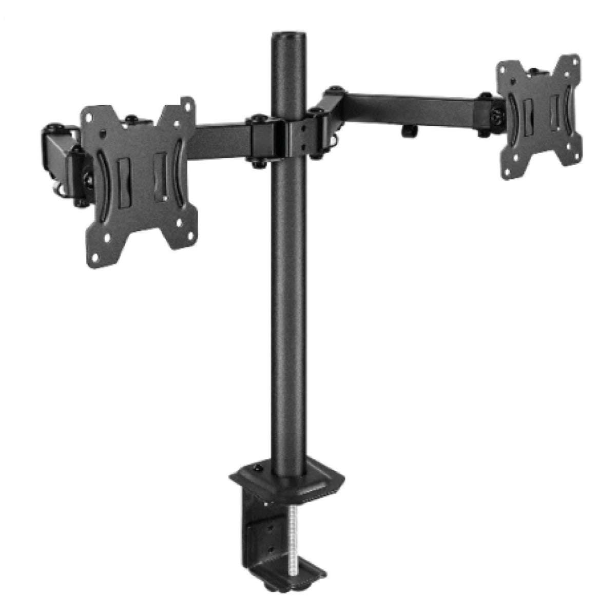 SOPORTE MONITOR DOBLE BRAZO DE 13 A 27 PULGADAS 8KG Gir 180° Rot 360° 0