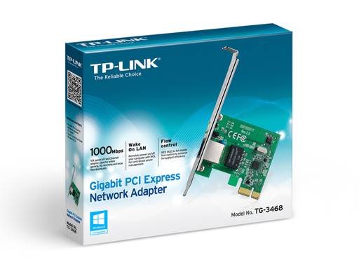 Adaptador De Red Tp-link Tg-3468 Pci Express Gigabit Rj452