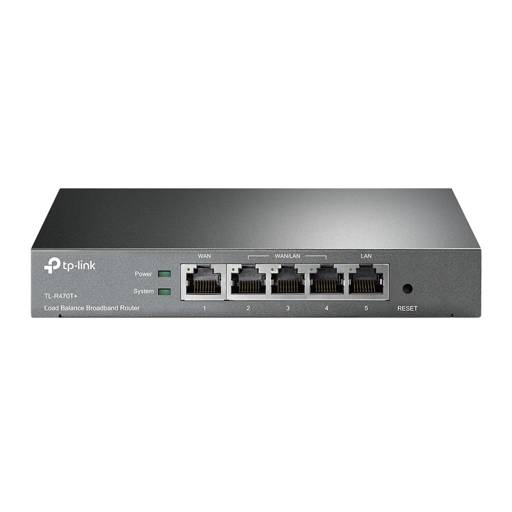 Router de banda ancha de Balance de carga TL-R470T+ WAN/LAN Intercambiables 0