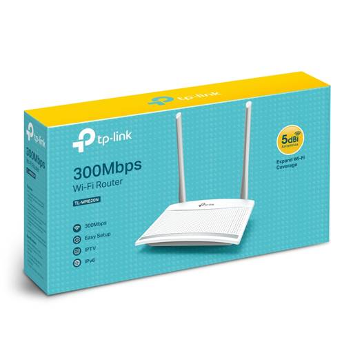 Router TP-Link TL-WR820N 300 Mbps Multimodo WiFi 2 Antenas2