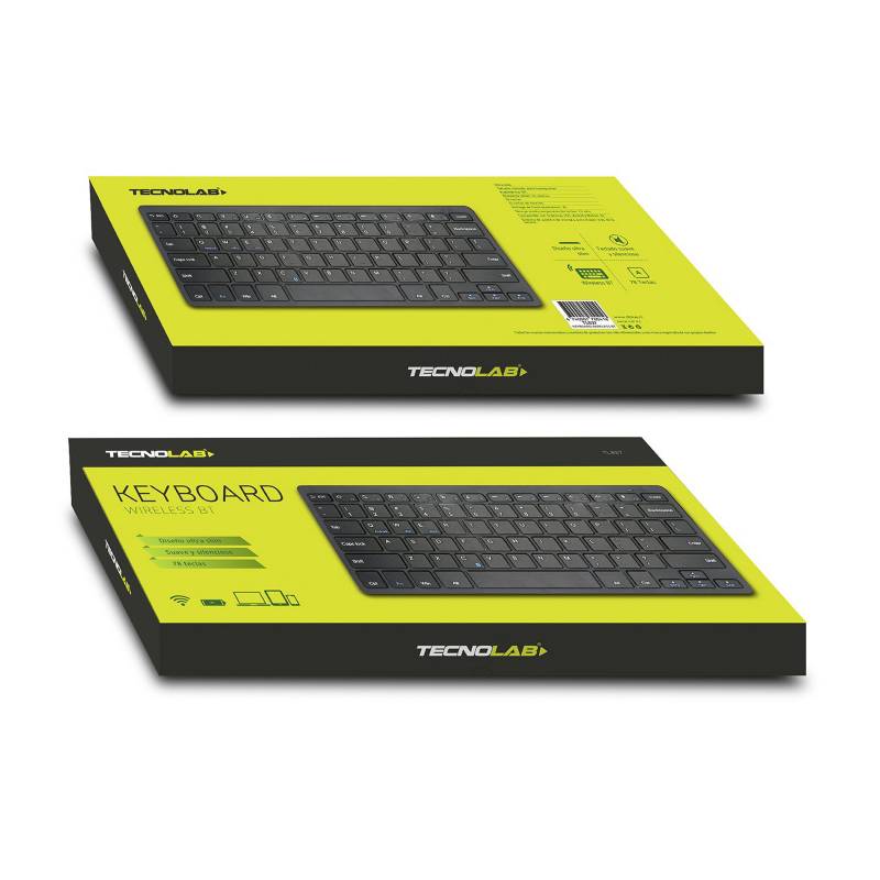 TECLADO BLUETOOTH ULTRA SLIM TECNOLAB TL0273