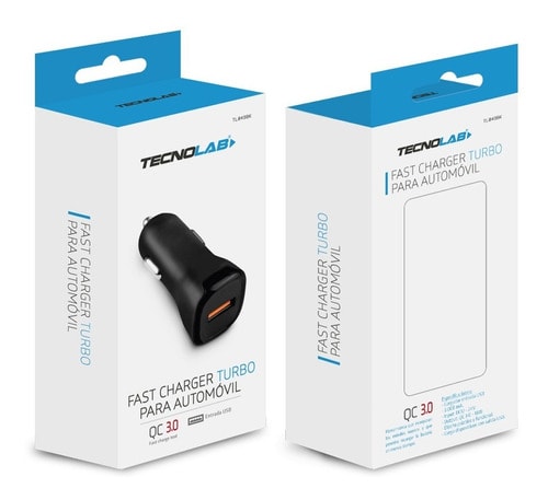 CARGADOR DE AUTO 12V-24V CARGA RÁPIDA 3.0 TL0492