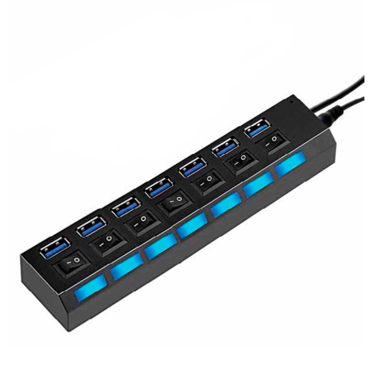 HUB USB TECNOLAB 7 PUERTOS USB 2.0 TL0872