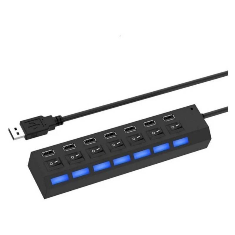 HUB USB TECNOLAB 7 PUERTOS USB 2.0 TL0873