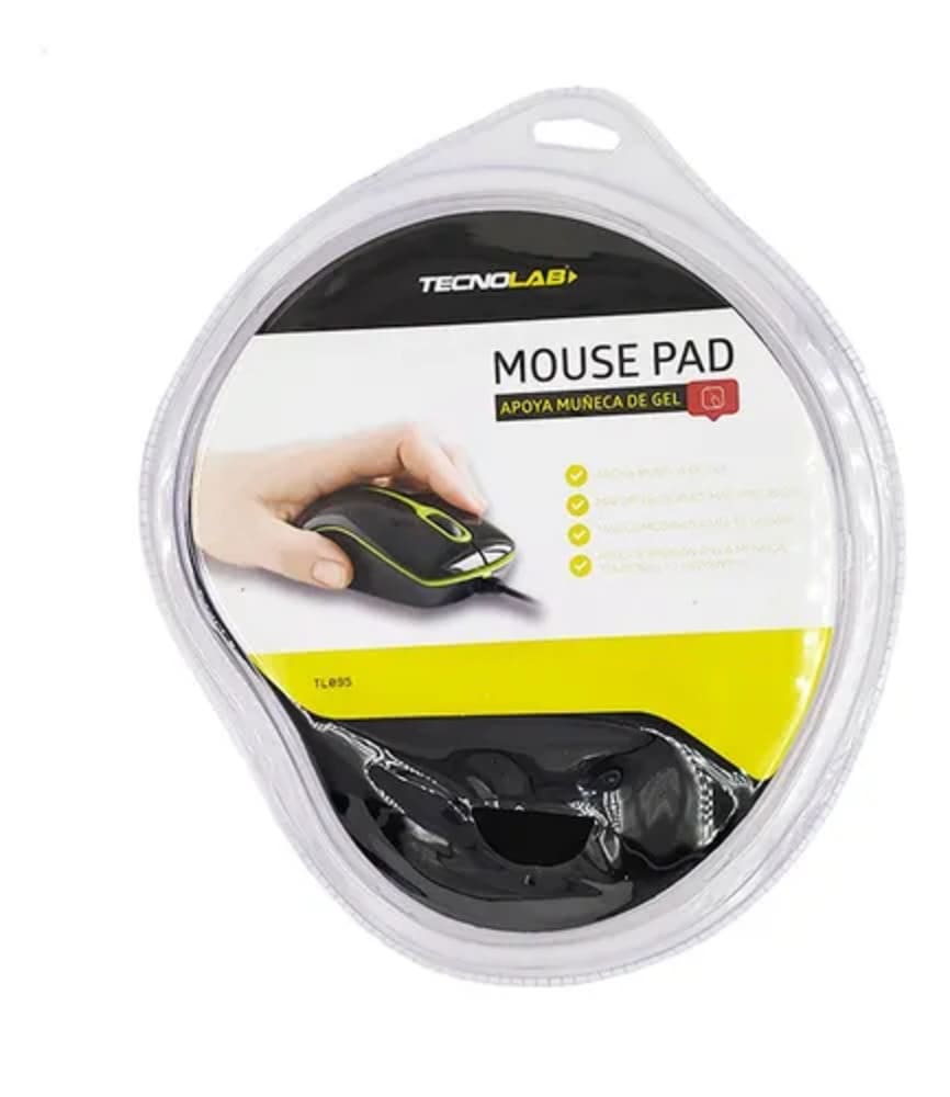 MOUSE PAD TECNOLAB GEL APOYA MUÑECAS TL095 0