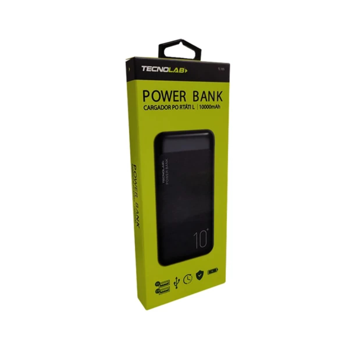 POWER BANK 10.000 MAH TECNOLAB TL105 0