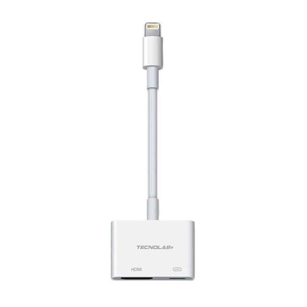 ADAPTADOR LIGHTNING A HDMI-LIGHTNING TECNOLAB TL113 0
