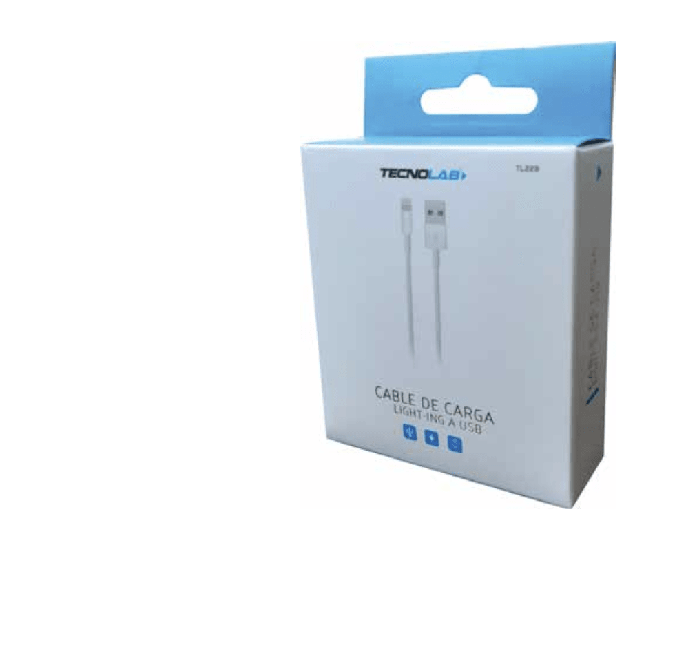 CABLE LIGHTNING TECNOLAB 1 METRO TL229 0