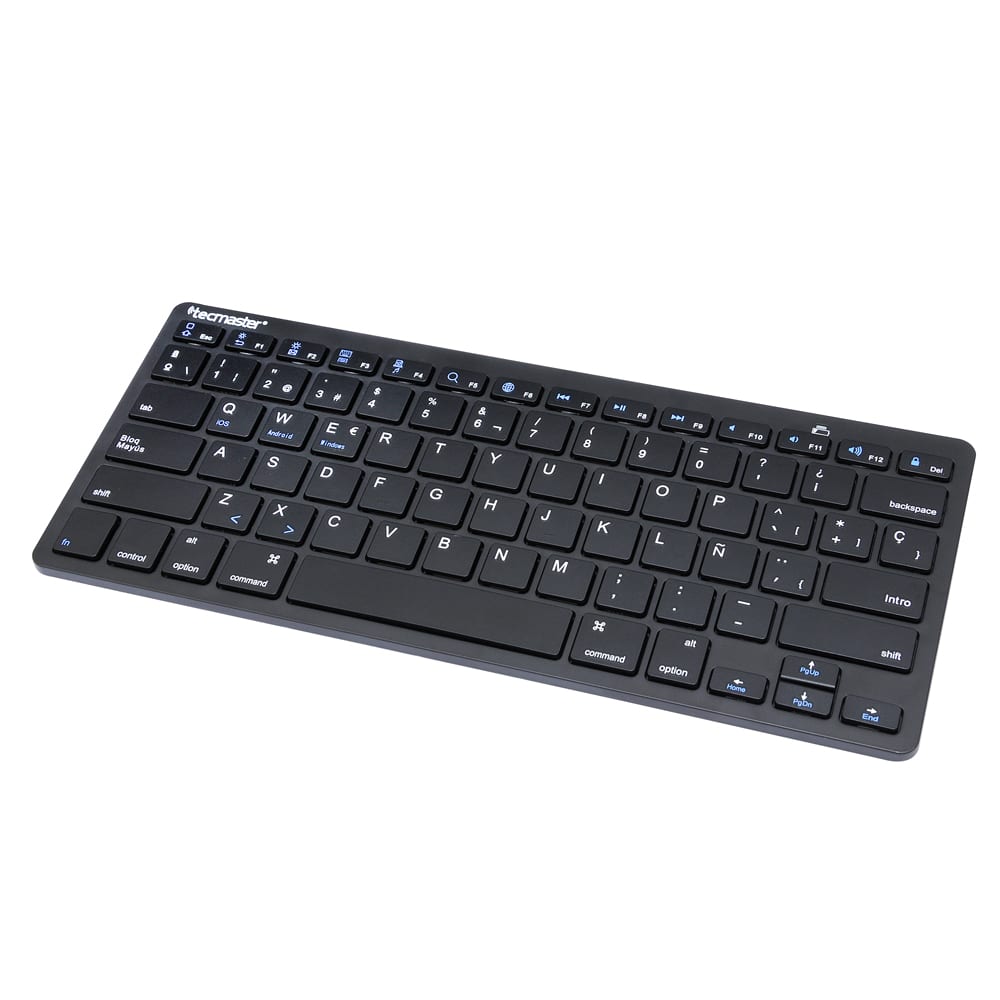 TECLADO BLUETOOTH TECMASTER BT 5.0 160H TM-100506 NEGRO2