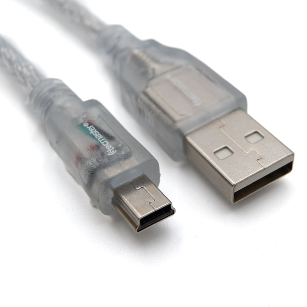 CABLE USB-A MACHO A MINI-B 1.8 METROS TM-100519 0