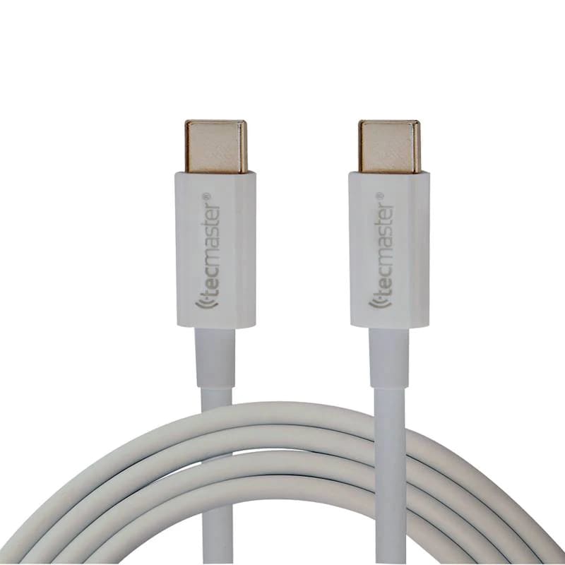 CABLE TIPO-C A TIPO-C TECMASTER USB 2.0 100W 5A 1.5 METROS TM-2005313