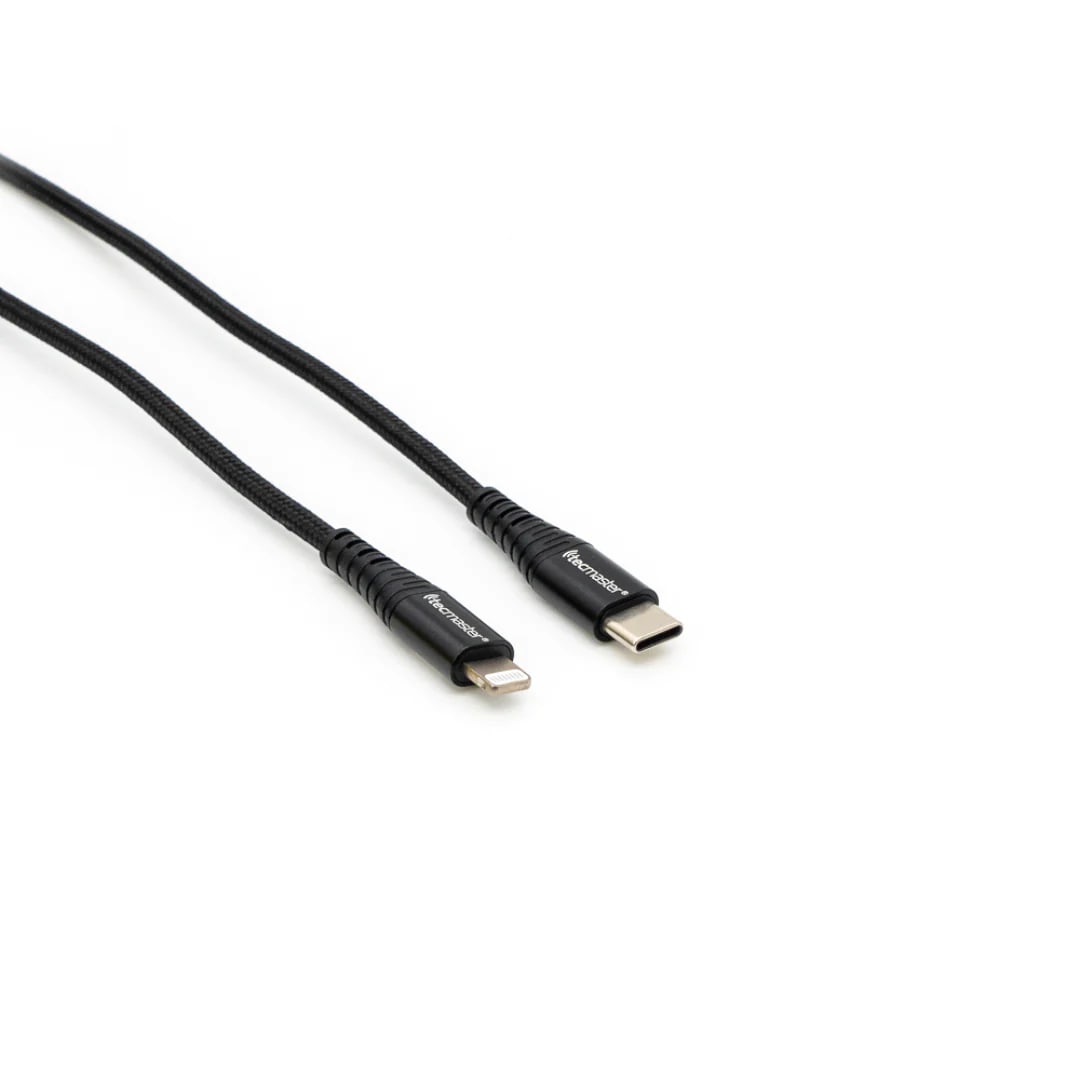 CABLE OTG TIPO-C A LIGHTNING TECMASTER 1.5 METROS CERT MFI CORDON TM-2005343