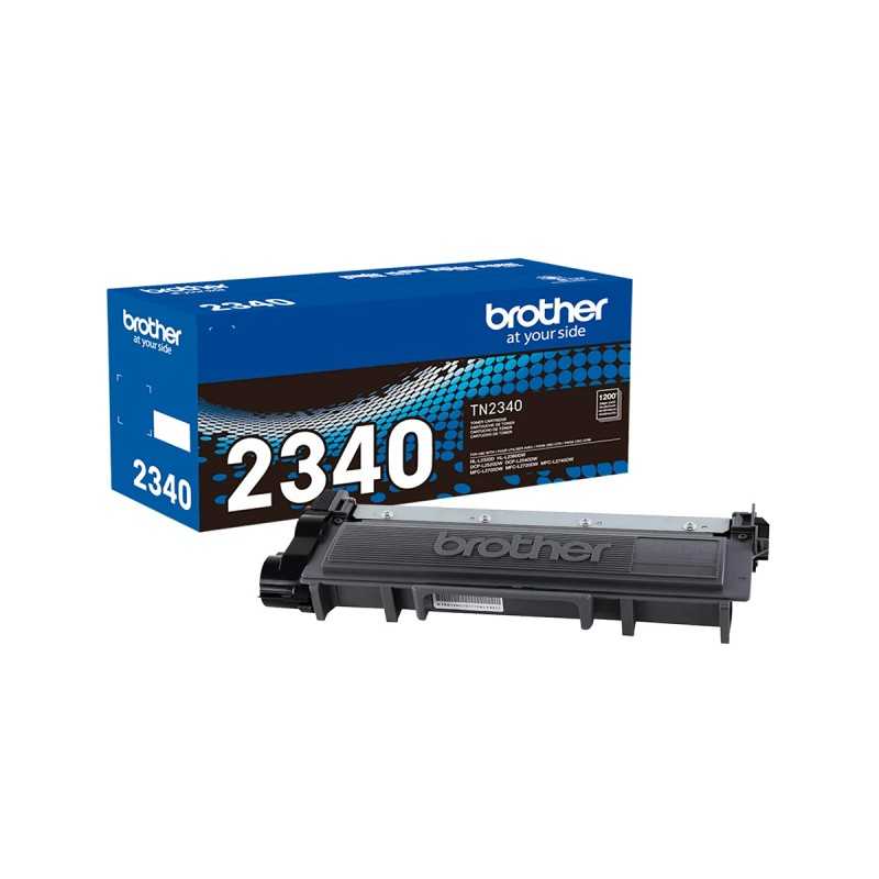 Toner De Impresora Brother Tn2340 Laser Hl-L2320D Hl-L2360Dw 1200 Páginas Negro 0