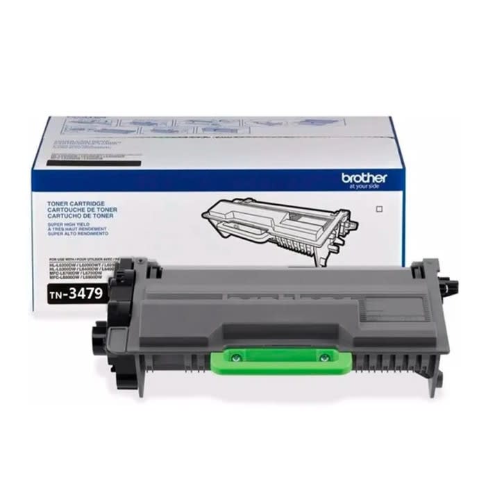 Toner Brother Tn-3479 Alto Rendimiento 12.000 Páginas Negro 0