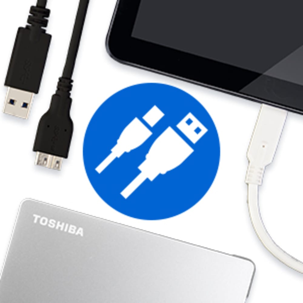 Disco Duro Externo Portátil Toshiba Canvio Flex 1Tb Usb 3.0 Lectura 5000Mb/S Escritura 480Mb/S3