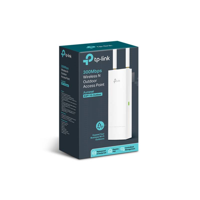PUNTO DE ACCESO INALÁMBRICO TP-LINK AURANET EAP110 30Mbps5