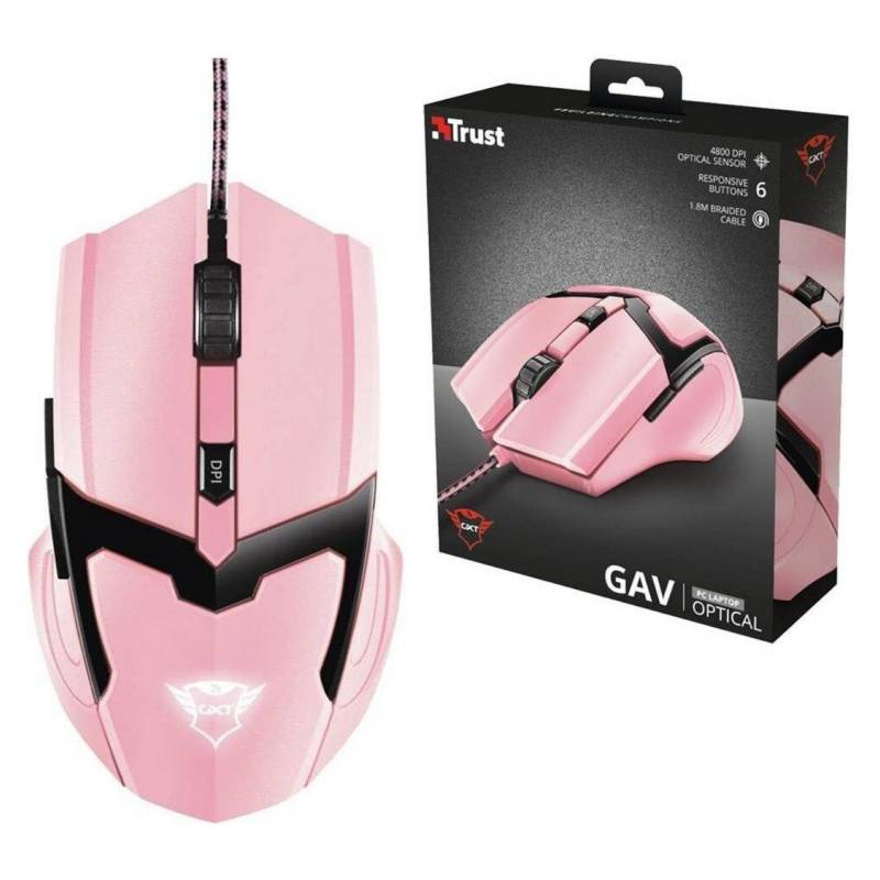 MOUSE GAMER TRUST GXT101 GAV ROSA2