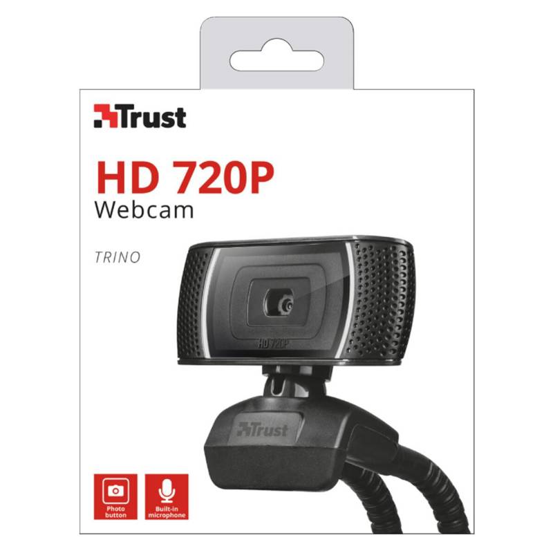 Cámara Web Trust Trino Hd 720P 1280X720P 30 Fps3