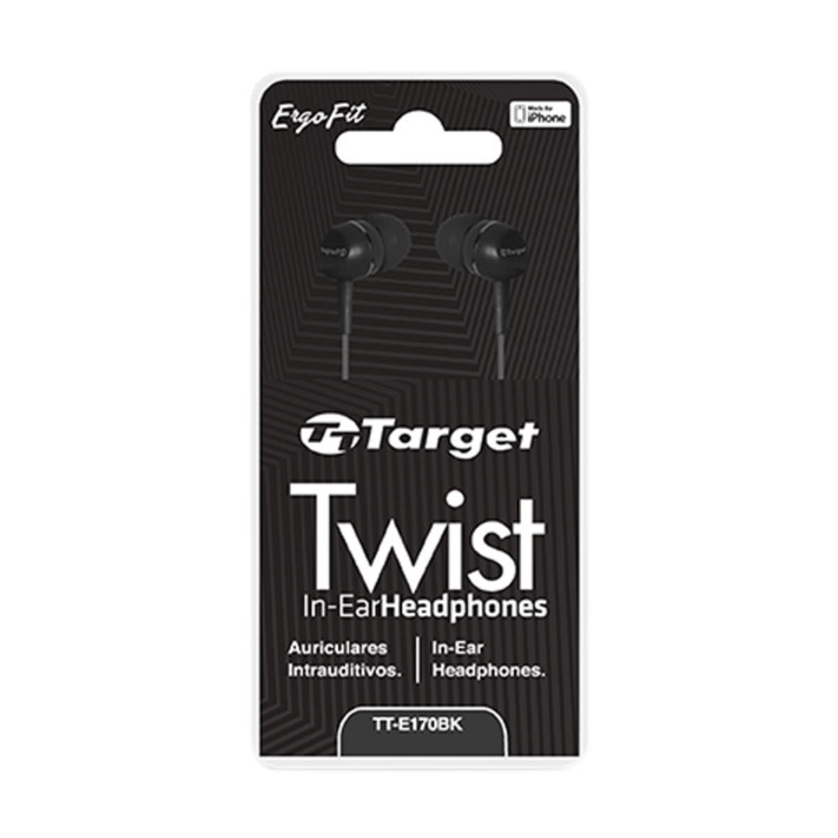 AUDIFONOS IN-EAR TARGET TWIST TT-E170 0