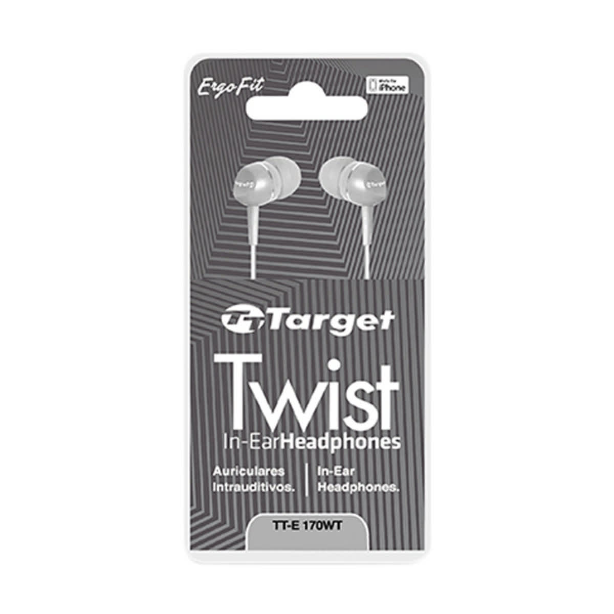 AUDIFONOS IN-EAR TARGET TWIST TT-E1703