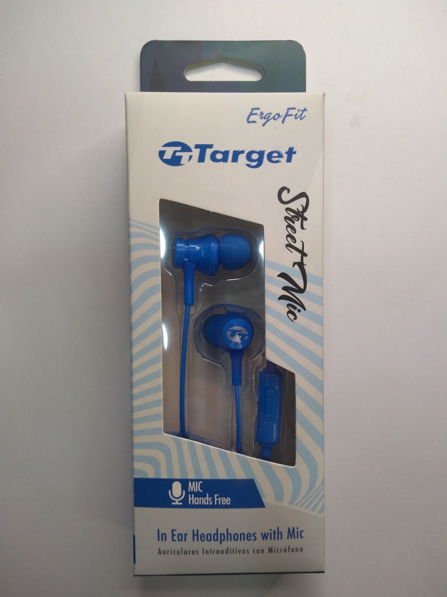 Audifonos Target Ergofit In-Ear C/Mic Tt-Em2003
