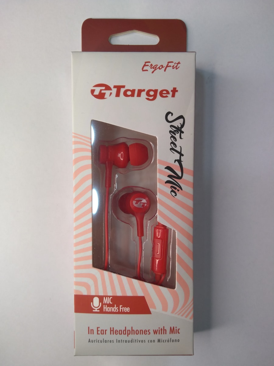 Audifonos Target Ergofit In-Ear C/Mic Tt-Em2004