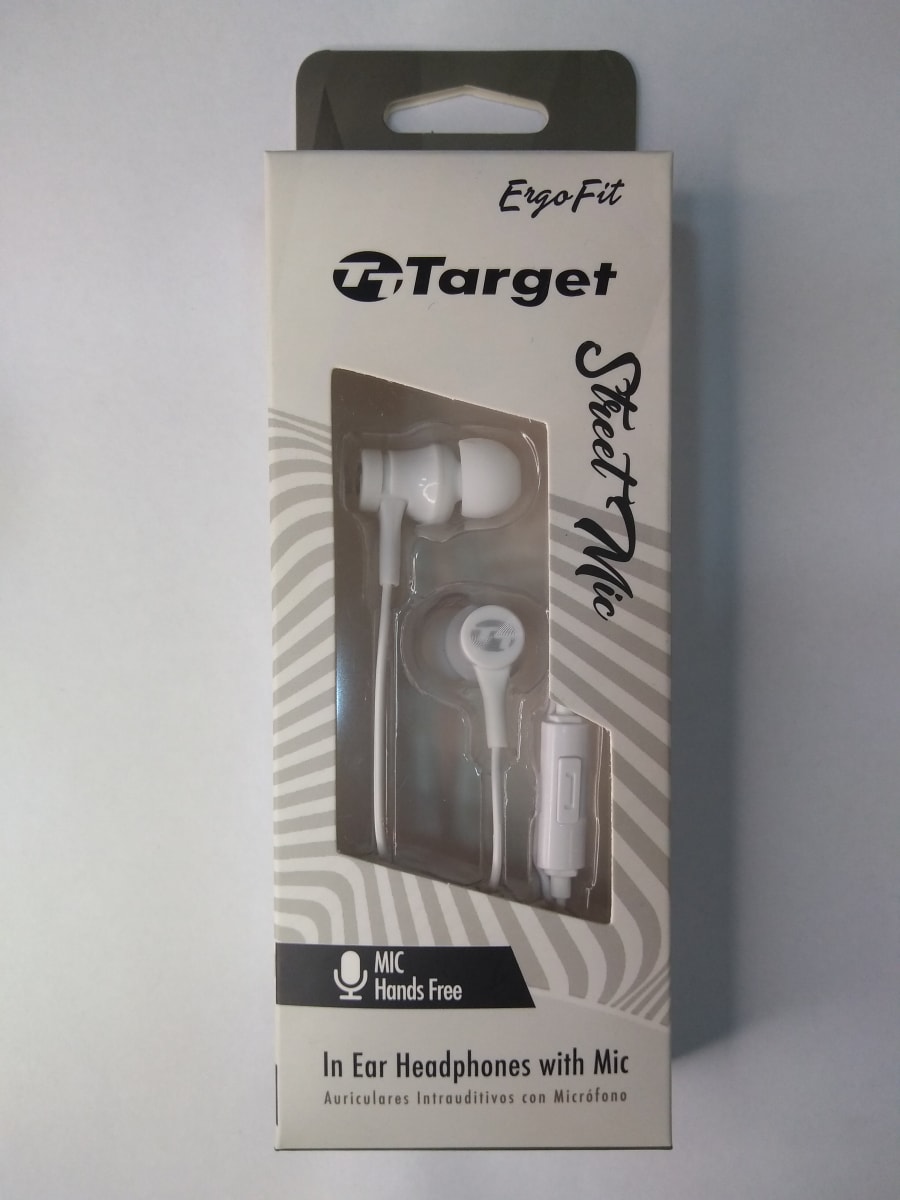 Audifonos Target Ergofit In-Ear C/Mic Tt-Em2005