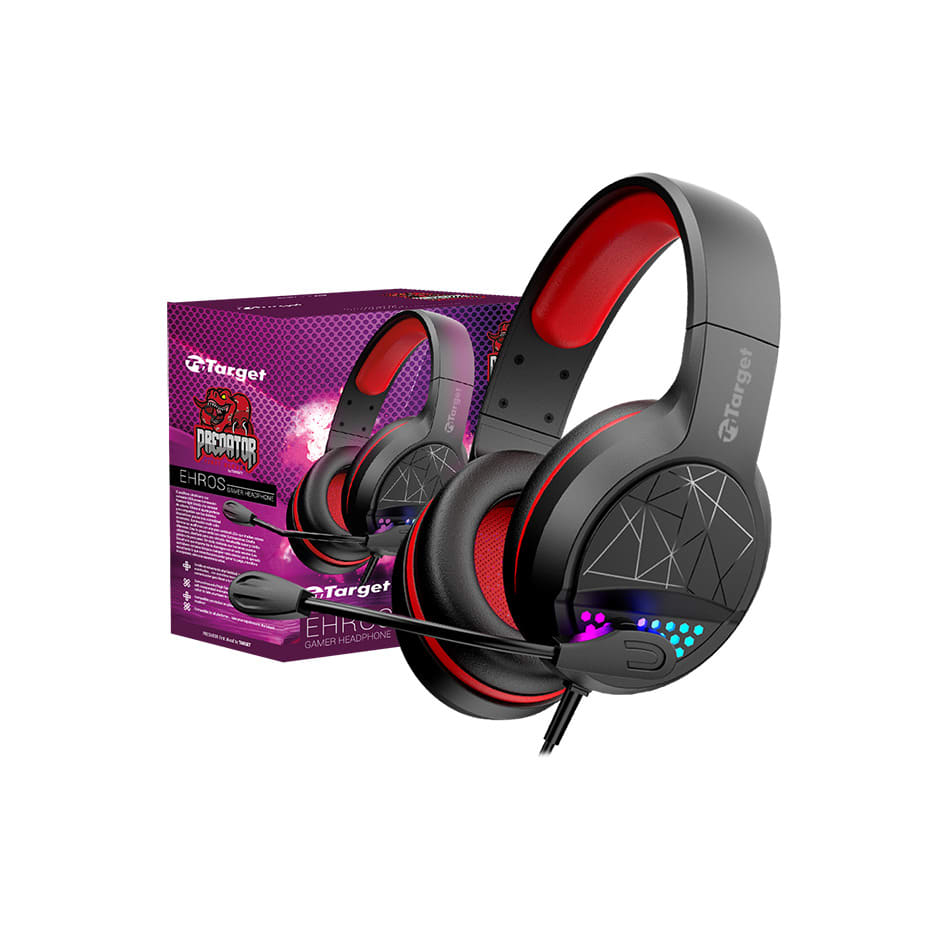 AUDIFONOS GAMER PC USB 7.1 TARGET EHROS TT-GH712
