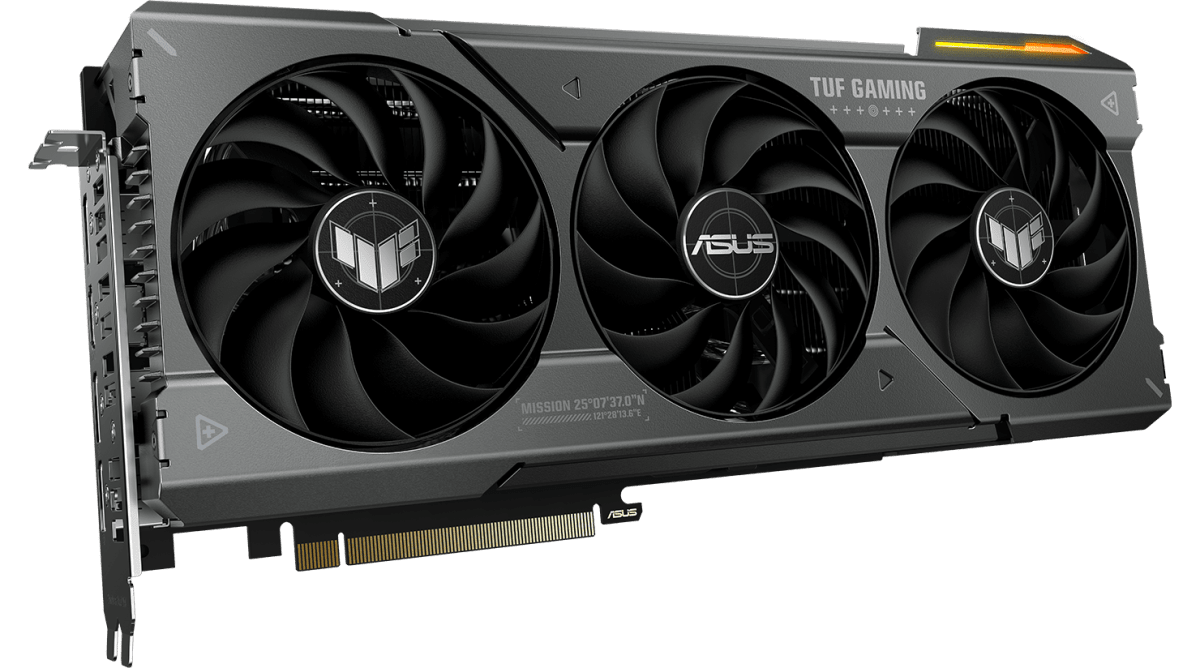 TARJETA DE VIDEO ASUS TUF GAMING NVIDIA GEFORCE RXT 4080S 016G 16GB GDRR6X 3xDP 2xHDMI ATX PCI-e 4.03
