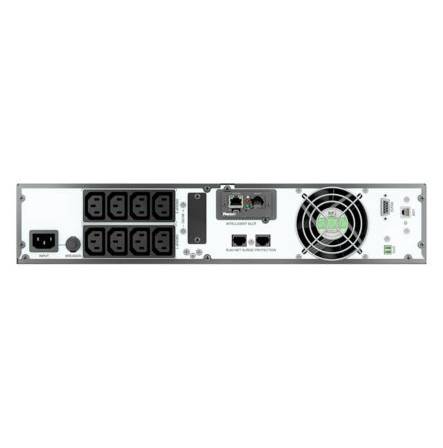 UPS SMARTZONE PANDUIT 1000VA 1000W CA 220/240V MONTAJE EN RACK 1 FASE RS-232 8 SALIDAS PFC 2U EMEA2