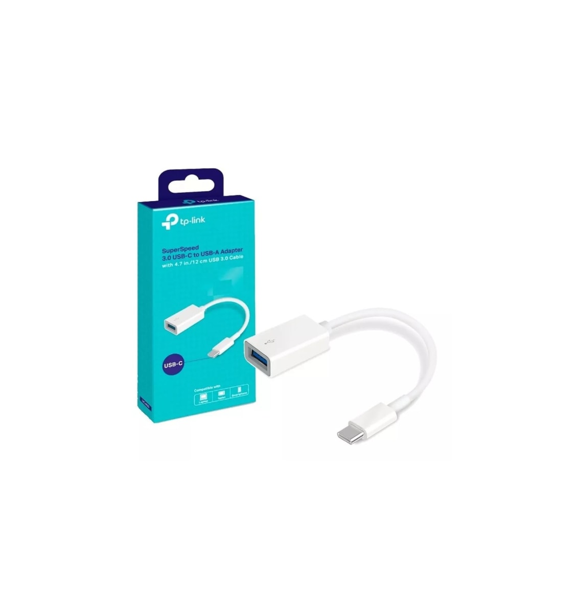Adaptador Super Rápido Usb Tipo-c 3.0 A Usb hembra Tp-link Blanco2
