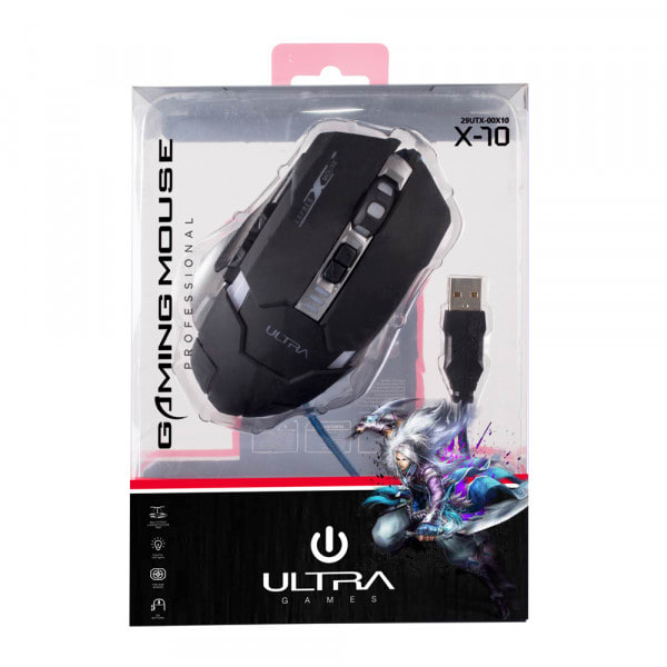 MOUSE GAMER ULTRA X-10 1800 DPI2