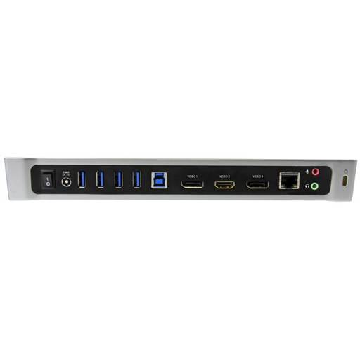 DOCKING STATION USB 3.0 HDMI x1 DP x2 USB 3.0 x4 RJ-45 GIGABIT2