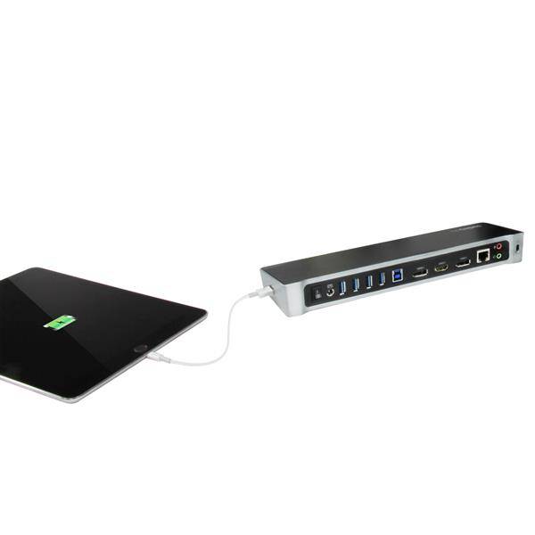 DOCKING STATION USB 3.0 HDMI x1 DP x2 USB 3.0 x4 RJ-45 GIGABIT5