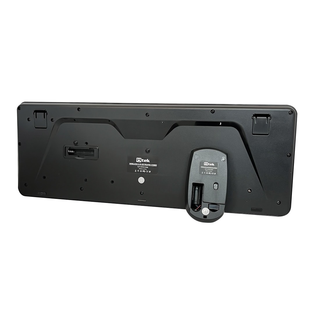 Kit Teclado Y Mouse Inalámbrico Utek 1000Dpi 1 Pila Aaa Ut-Ktd510W3