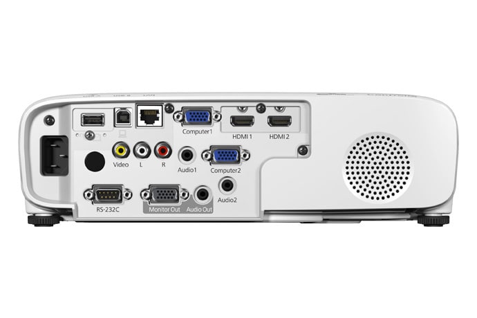 PROYECTOR EPSON POWER LITE W49 3800 LUMENES LAN HDMI RCA RS-232C USB-A/B VGA2