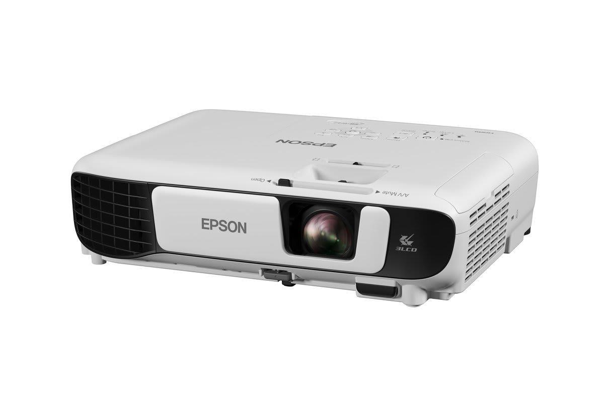 PROYECTOR PORTÁTIL EPSON POWER LITE W52+ 4000 LUMENES 3LCD 1280X800 WXGA 16:10 WIFI 0