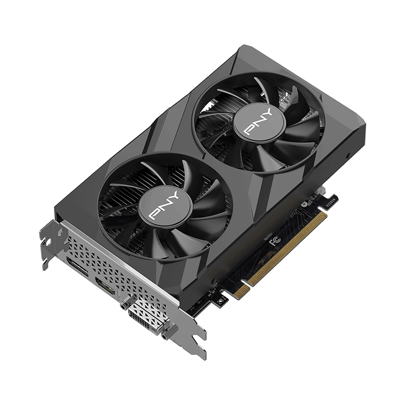 TARJETA DE VIDEO PNY NVIDIA GEFORCE RTX 3050 VERTO DUAL FAN 6GB GDDR6 DP DVI HDMI PCI-e ATX3