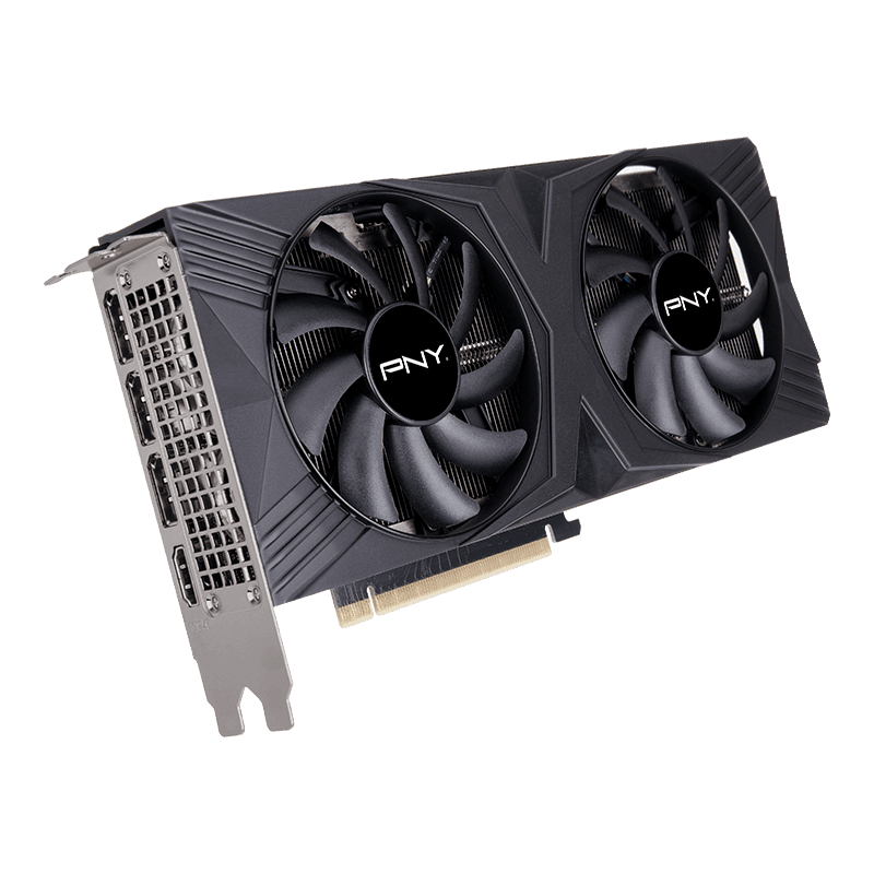 TARJETA DE VIDEO PNY NVIDIA GEFROCE RTX 4070 SUPER OC 12GB GDDR6X 3xDP HDMI PCI-e 4.0 x169