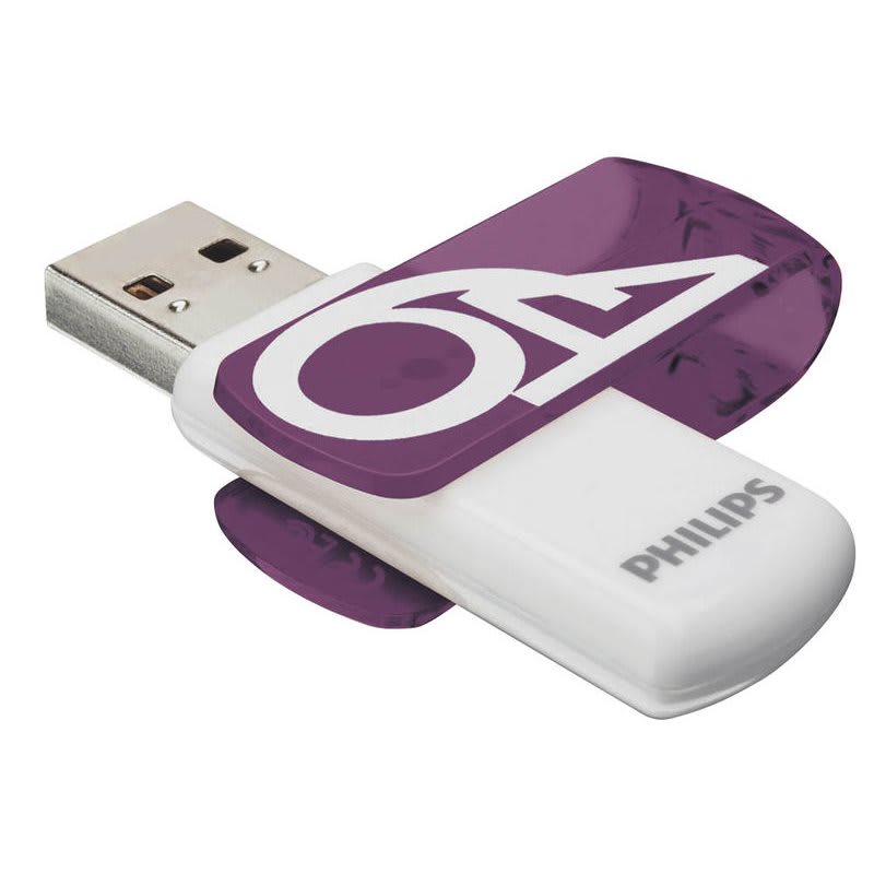PENDRIVE PHILIPS VIVID USB 3.0 64GB2