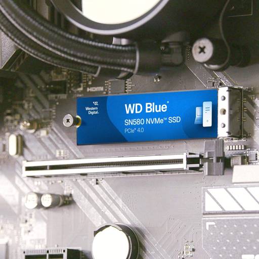 Unidad Ssd Western Digital Blue Sn850 1Tb M.2 2280 Pcie4 X4 4000Mb/S Lec 2000Mb/S Esc3