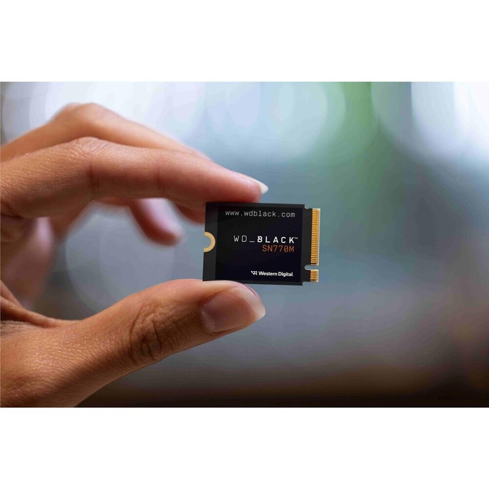 UNIDAD SSD WESTERN DIGITAL BLACK SN770M 2TB M.2 2230 NVME PCIe 4.0 X4 LEC 5150 MB/s ESC 4850 MB/s2