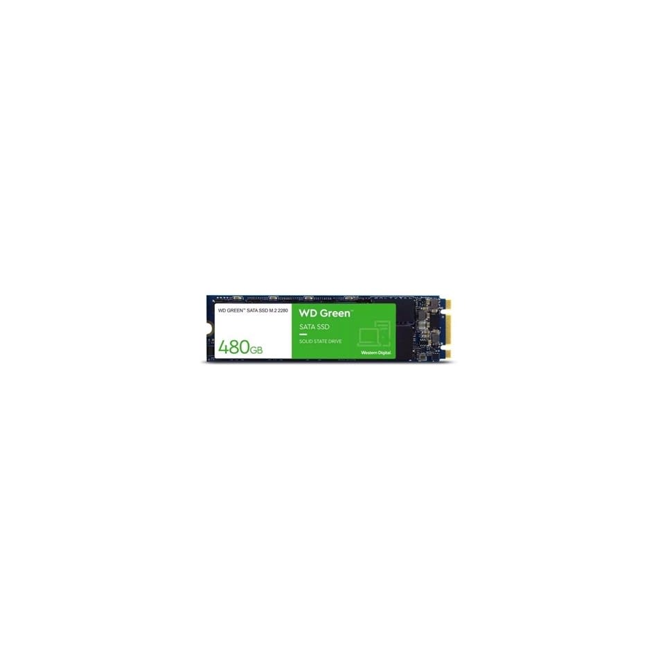 DISCO SSD WESTERN DIGITAL GREEN 480GB M.2 2280 SATA III 6GB/S 3D LEC 545 MB/S 0