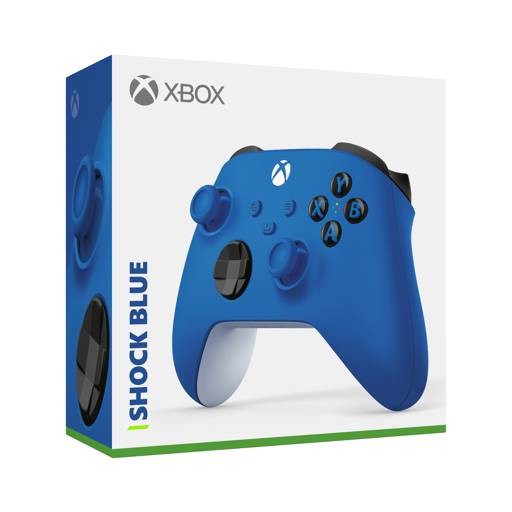 CONTROL JOYSTICK XBOX ELECTRIC BLUE BLUETOOTH SERIES X/S PC4