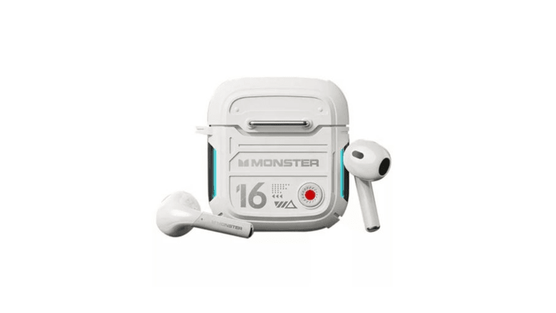 Audifonos Inalámbricos Monster Airmars Xkt16 Bateria 20H Bt 5.3 Blanco 0