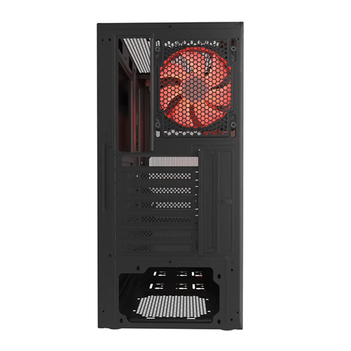 GABINETE GAMER XTECH PHOBOS MID-TOWER VIDRIO TEMPLADO 2 USB 2.0 1 USB 3.0 JACK 3.5MM3